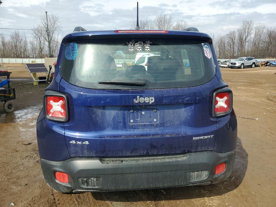 2017 Jeep Renegade VIN ZACCJBAB7HPF96199 COPART salvage auction — SIDE, Mi - Cert Of Title-Salvage Vehicle, sold $625 on 2026-07-08 (photo 6)