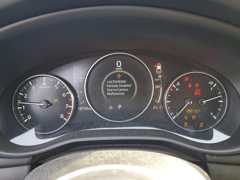 2025 Mazda 3 VIN JM1BPABM4S1788353 COPART salvage auction — FRONT END, On - Permit Salvage, sold $5,000 on 2026-07-07 (photo 9)