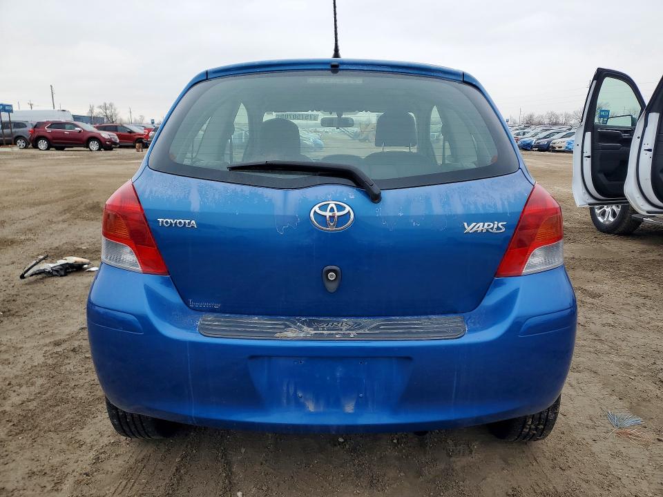 2010 Toyota Yaris VIN JTDJT4K33A5318967 COPART salvage auction — FRONT END, Ia - Cert Of Title-Salvage Title, sold $1,100 on 2026-07-15 (photo 6)