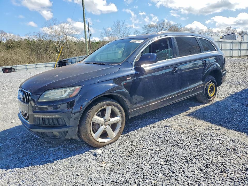 2011 Audi Q7 VIN WA1MYBFE4AD005747 COPART salvage auction — REAR END, GA - BILL OF SALE - PARTS ONLY, sold $875 on 2026-07-23 (photo 1)