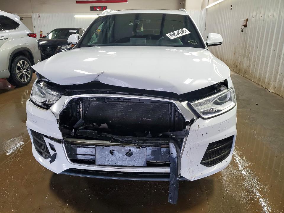 2016 Audi Q3 VIN WA1EFCFS5GR013017 COPART salvage auction — FRONT END, Il - Salvage Certificate, sold $3,700 on 2026-07-07 (photo 5)