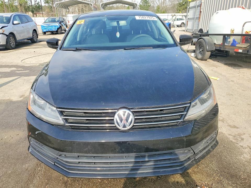 2017 Volkswagen Jetta VIN 3VW2B7AJ2HM211709 COPART salvage auction — REAR END, Sc - Cert Of Title-Salvage, sold $825 on 2026-08-24 (photo 5)