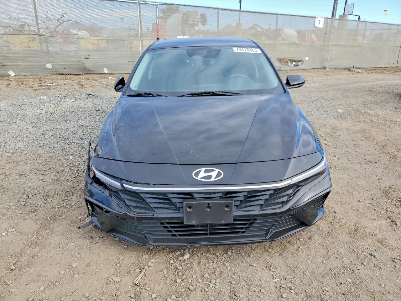 2024 Hyundai Elantra VIN KMHLM4DG9RU775477 COPART salvage auction — Front End, CA - SALVAGE CERTIFICATE, sold $5,700 on 2026-07-10 (photo 5)