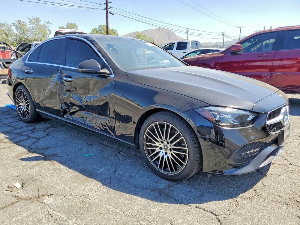 2023 Mercedes-benz C-klasse VIN W1KAF4GB7PR081527 COPART salvage auction — SIDE, Ca - Salvage Certificate, sold $4,350 on 2026-07-30 (photo 4)