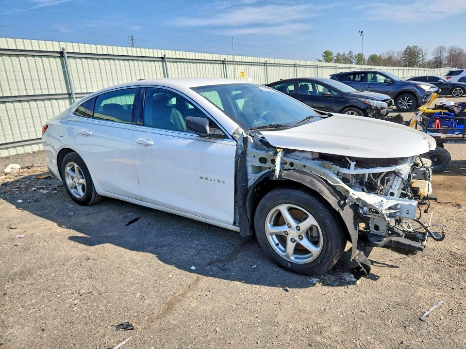 2017 Chevrolet Malibu VIN 1G1ZB5STXHF124297 COPART salvage auction — FRONT END, PA - CERT OF TITLE (P), sold $700 on 2026-07-02 (photo 4)