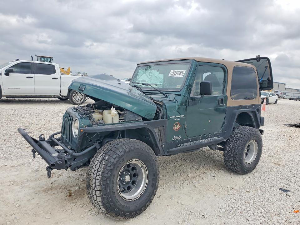 2001 Jeep Wrangler / VIN 1J4FA59S51P335217 COPART salvage auction — FRONT END, Mo - Salvage Certificate Of Title, sold $1,400 on 2026-07-09 (photo 1)