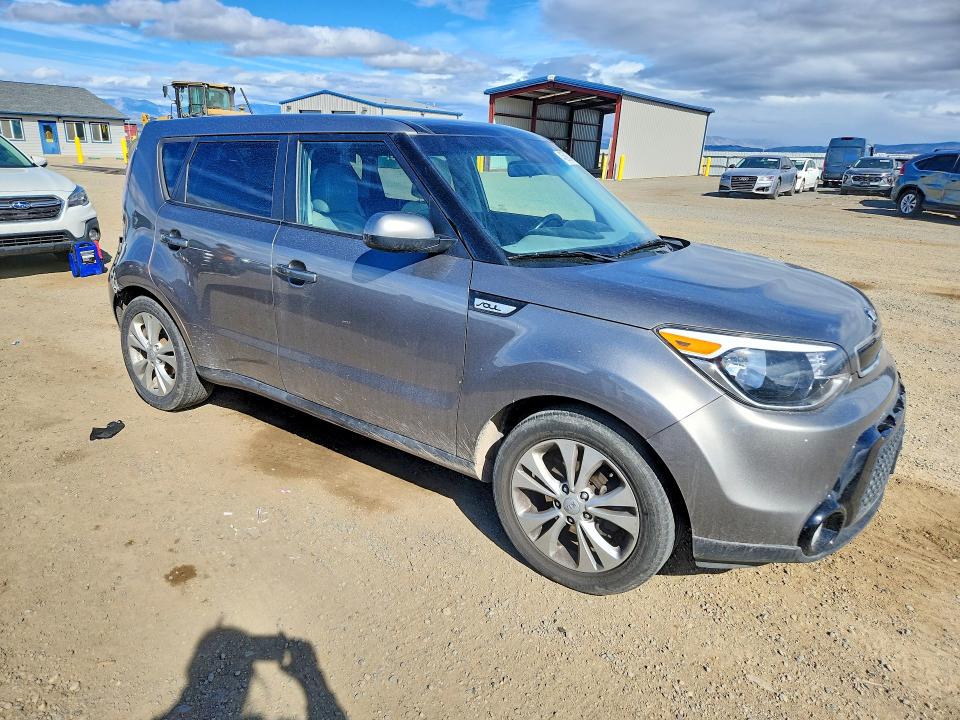 2016 Kia Soul VIN KNDJP3A54G7373829 COPART salvage auction — REAR END, Mt - Salvage Certificate Of A Vehic, sold $2,000 on 2026-07-07 (photo 4)