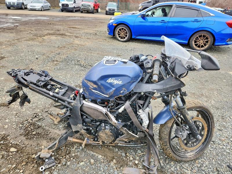 2022 Kawasaki Ex400 VIN JKAEXKH16NDAH4252 COPART salvage auction — ALL OVER, Ct - Cert Of Title-Salvage, sold $200 on 2026-07-02 (photo 1)