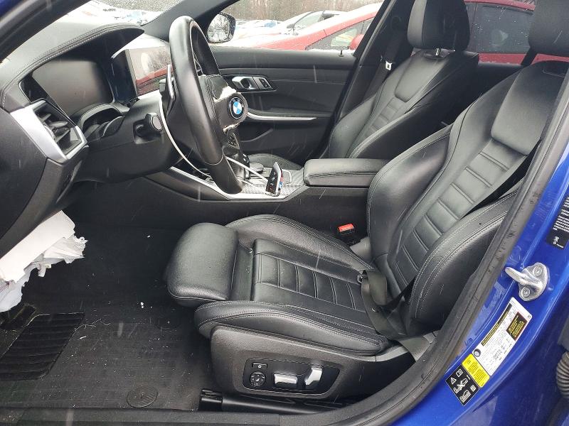 2019 BMW 3er VIN WBA5R7C50KAJ84765 COPART salvage auction — FRONT END, Ma - Cert Of Title-Salvage, sold $7,600 on 2026-07-29 (photo 7)