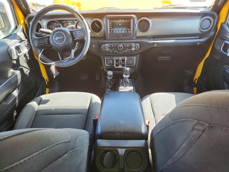 2018 Jeep Wrangler Unlimited VIN 1C4HJXDN4JW318975 COPART salvage auction — Normal Wear, FL - CERTIFICATE OF TITLE, sold $8,500 on 2026-06-24 (photo 8)