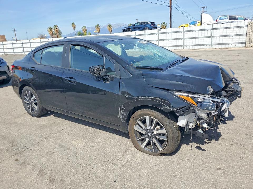 2025 Nissan Versa VIN 3N1CN8EV4SL853043 COPART salvage auction — FRONT END, Fl - Cert Of Title Slvg Rebuildable, sold $3,350 on 2026-07-20 (photo 4)