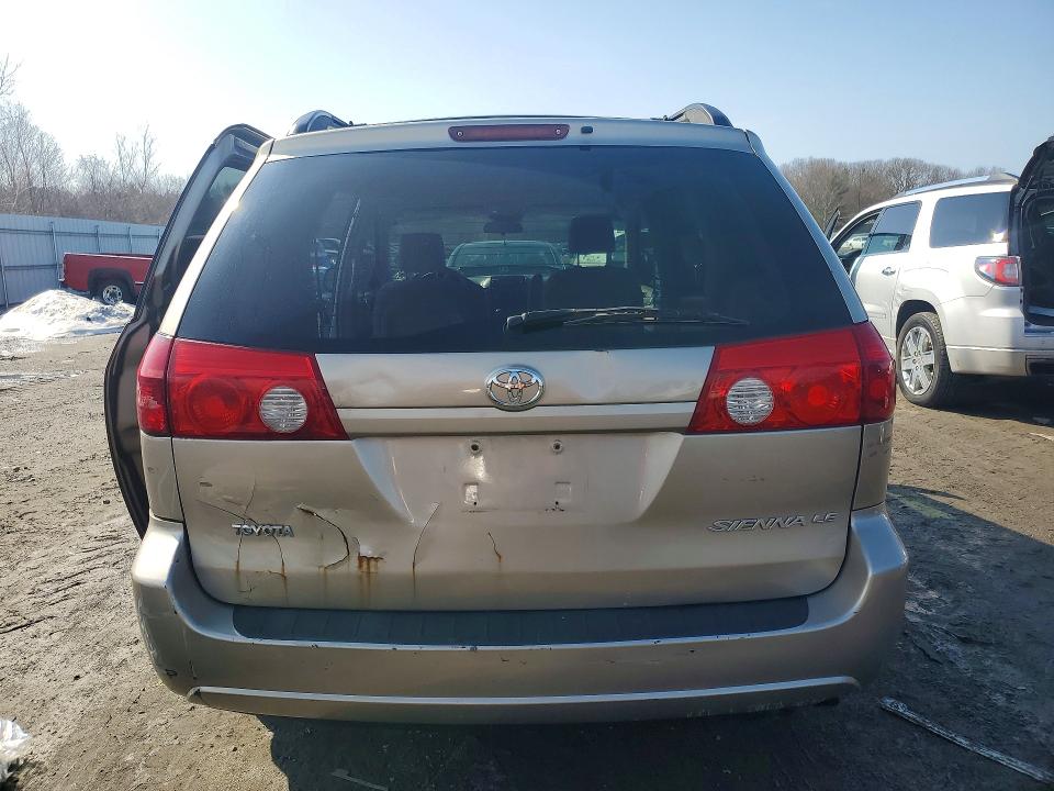 2006 Toyota Sienna VIN 5TDZA23C36S517806 COPART salvage auction — SIDE, Ma - Cert Of Title-Reconstrctd Coll, sold $900 on 2026-07-29 (photo 6)