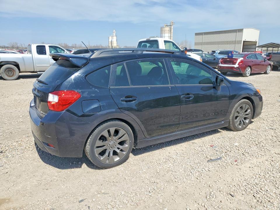 2012 Subaru Impreza VIN JF1GPAS67CH231488 COPART salvage auction — HAIL, Salvage Title, sold $525 on 2026-09-07 (photo 3)