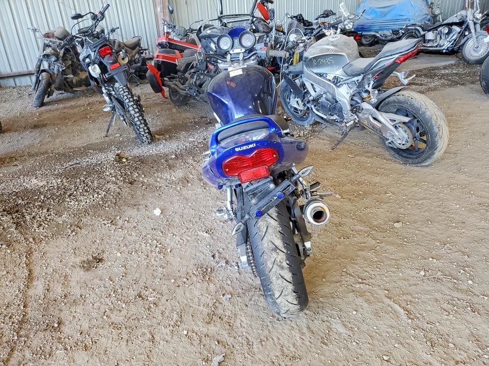 2001 Suzuki Gsf600 VIN JS1GN7AA812100234 COPART salvage auction — REAR END, Tx - Salvage Vehicle Title, sold $70 on 2026-07-30 (photo 4)