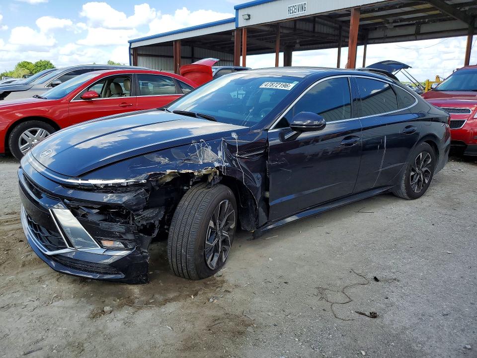 2025 Hyundai VIN KMHL64JA3SA482336 COPART salvage auction — FRONT END, Fl - Cert Of Title Slvg Rebuildable, sold $6,800 on 2026-07-10 (photo 1)