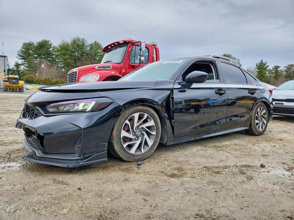 2026 Honda Civic VIN 2HGFE2F22TH506981 COPART salvage auction — FRONT END, Ma - Cert Of Title-Salvage, sold $4,550 on 2026-08-20 (photo 1)