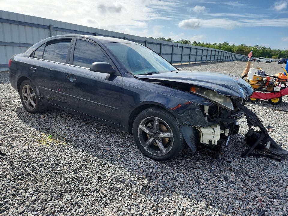 2007 Hyundai Sonata VIN 5NPET46F17H241451 COPART salvage auction — FRONT END, Fl - Certificate Of Destruction, sold $10 on 2026-07-28 (photo 4)