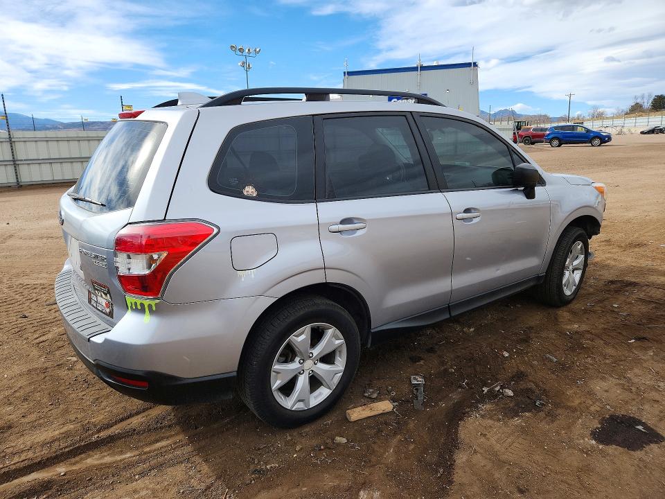 2016 Subaru Forester VIN JF2SJABC5GH505337 COPART salvage auction — FRONT END, Id - Salvage Certificate Of Title, sold $2,050 on 2026-07-13 (photo 3)