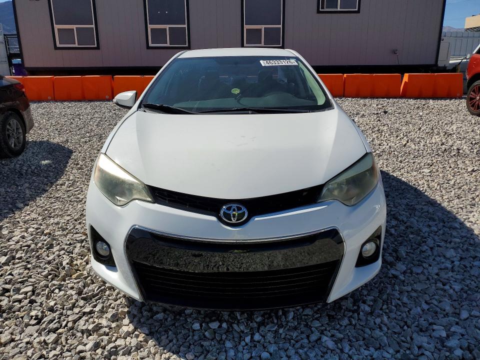 2015 Toyota Corolla VIN 5YFBURHE9FP231379 COPART salvage auction — SIDE, Nv - Salvage Title, sold $150 on 2026-07-27 (photo 5)