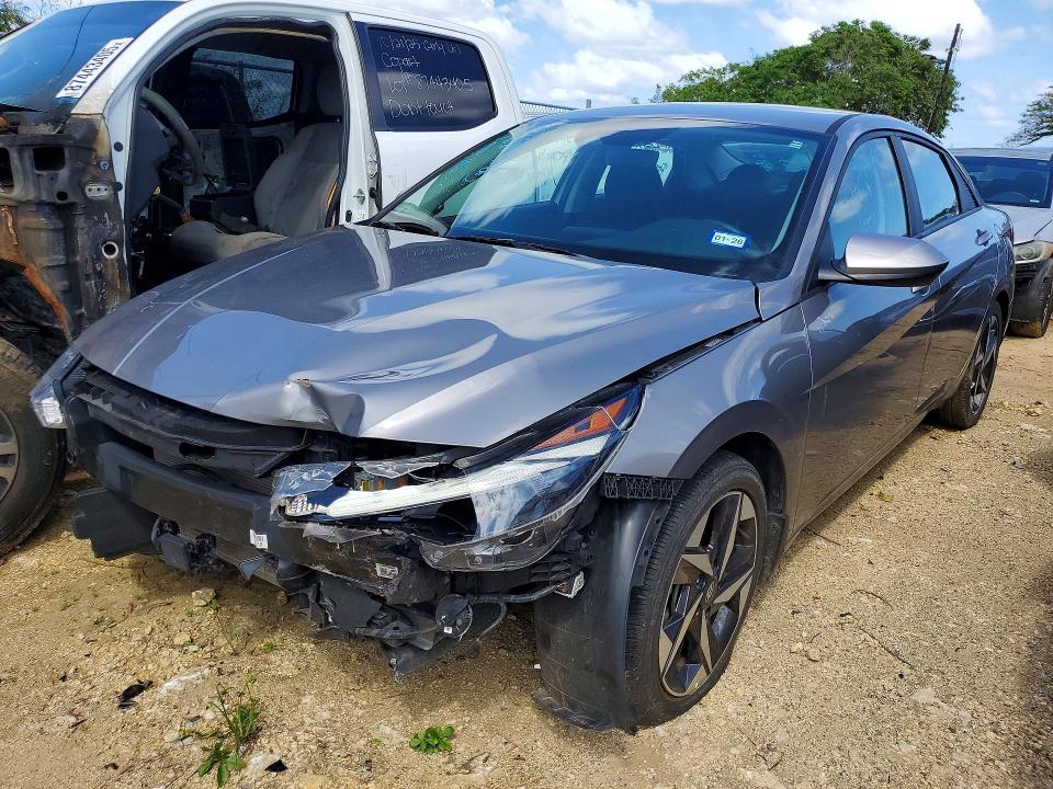 2023 Hyundai Elantra VIN KMHLS4AGXPU565302 COPART salvage auction — FRONT END, ID - SALVAGE CERTIFICATE OF TITLE, sold $25 on 2026-07-13 (photo 1)