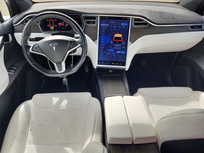 2016 Tesla Model x VIN 5YJXCBE26GF004187 COPART salvage auction — FRONT END, Mt - Salvage Certificate Of A Vehic, sold $6,200 on 2026-08-04 (photo 8)