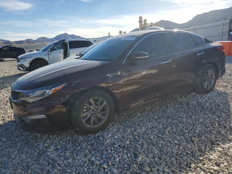 2020 Kia Optima VIN 5XXGT4L35LG436428 COPART salvage auction — FRONT END, Nv - Salvage Title, sold $2,000 on 2026-07-08 (photo 1)