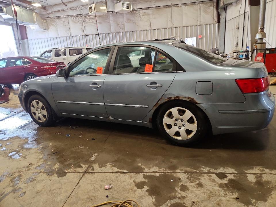 2009 Hyundai Sonata VIN 5NPET46C89H535258 COPART salvage auction — REAR END, Wi - Junked Vehicle Bill Of Sale, sold $375 on 2026-07-06 (photo 2)