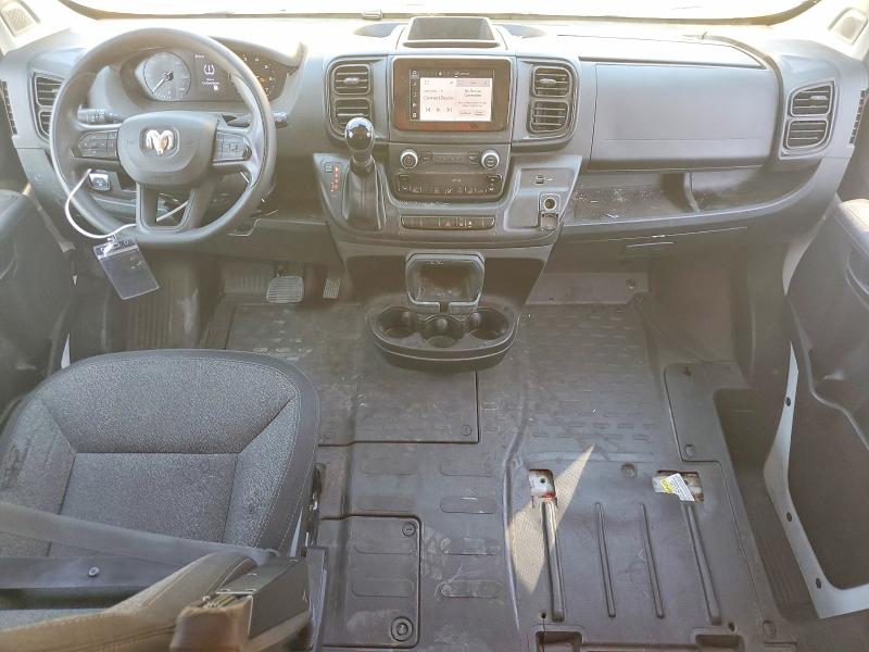 2023 Ram Promaster 2500 VIN 3C6LRVCGXPE563641 COPART salvage auction — REAR END, Nc - Dealer Only Salvage Title, sold $8,700 on 2026-07-29 (photo 8)