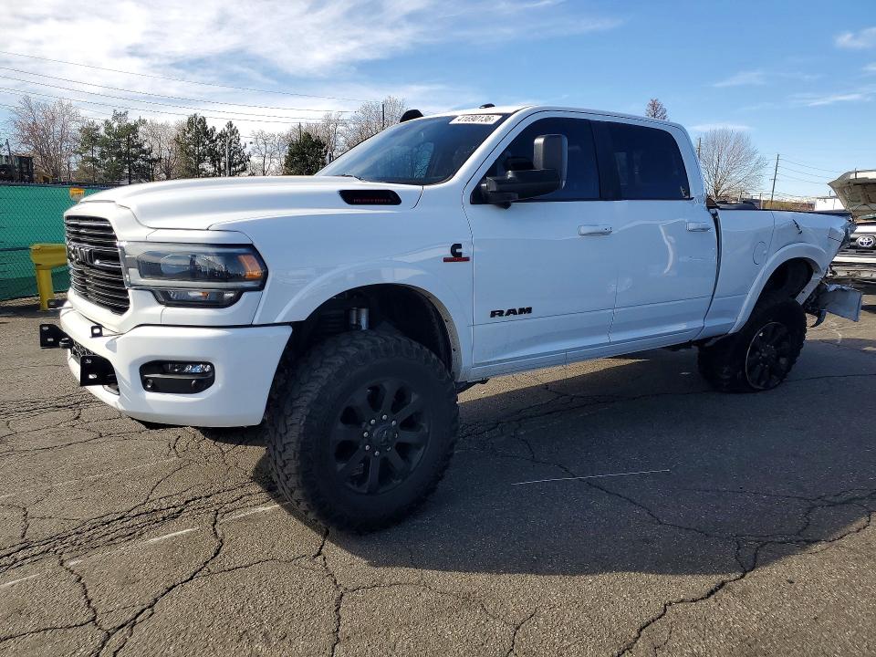 2021 Ram 2500 VIN 3C6UR5FL8MG512376 COPART salvage auction — REAR END, CO - PUBLIC - SALVAGE TITLE (P), sold $15,300 on 2026-07-02 (photo 1)