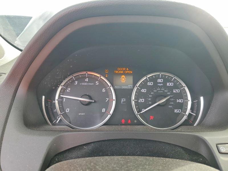 2016 Acura Tlx VIN 19UUB1F31GA005975 COPART salvage auction — REAR END, Id - Salvage Certificate Of Title, sold $4,050 on 2026-07-09 (photo 9)