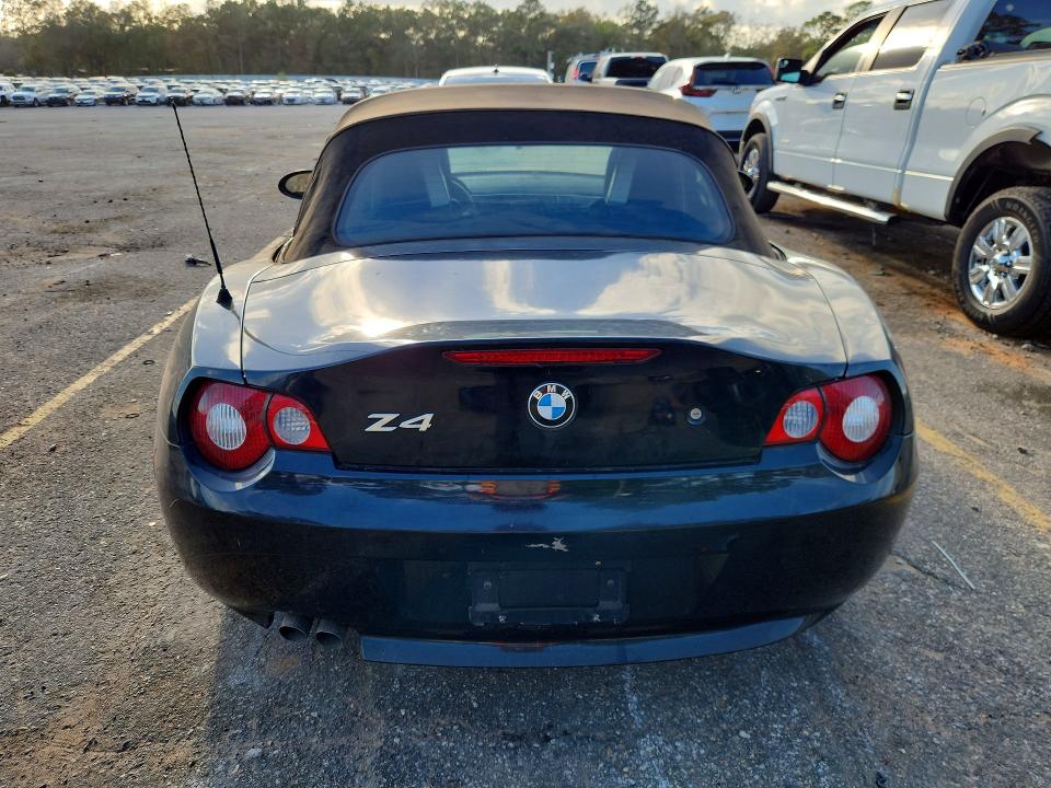 2005 BMW Z4 VIN 4USBT33525LS55757 COPART salvage auction — MECHANICAL, Ms - Certificate Of Title, sold $1,850 on 2026-07-27 (photo 6)