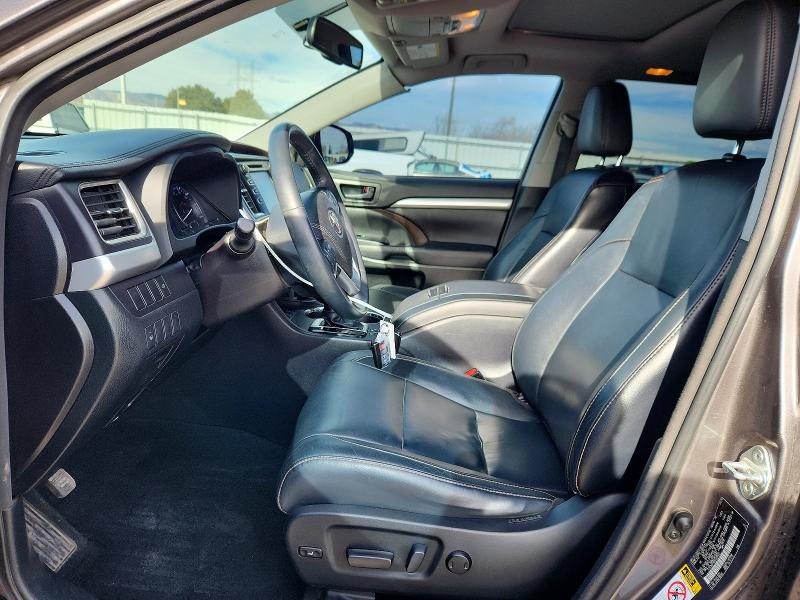 2016 Toyota Highlander VIN 5TDJKRFH0GS250491 COPART salvage auction — FRONT END, Co - Public - Salvage Title, sold $275 on 2026-07-27 (photo 7)