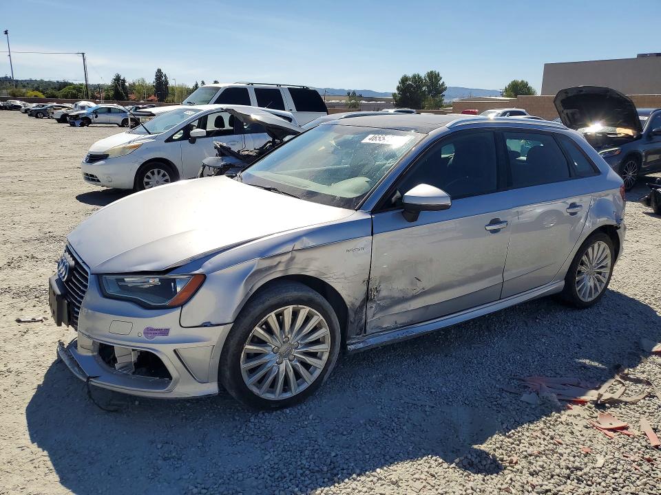 2016 Audi A3 e-tron VIN WAUUPBFF2GA086224 COPART salvage auction — SIDE, Id - Salvage Certificate Of Title, sold $800 on 2026-07-29 (photo 1)