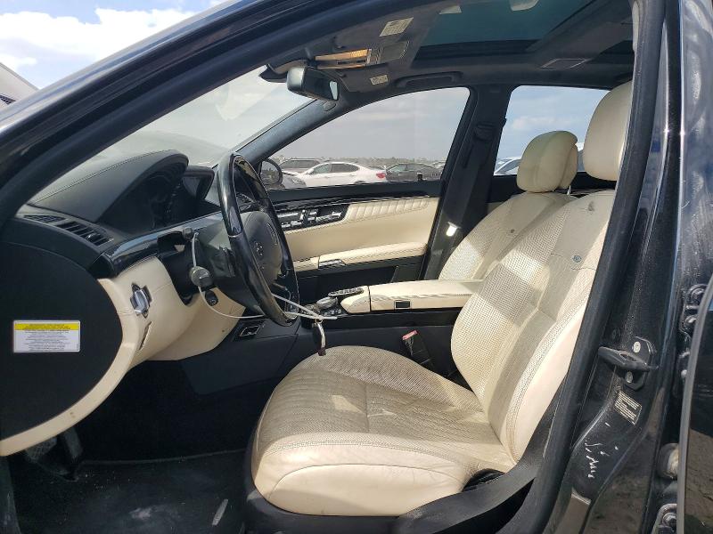 2009 Mercedes-benz S class VIN WDDNG71X09A282966 COPART salvage auction — MECHANICAL, Tx - Cert Of Title-Rebuilt Salvage, sold $650 on 2026-07-02 (photo 7)