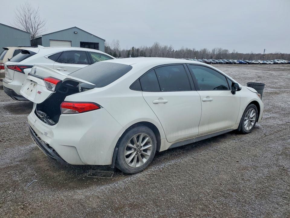 2020 Toyota Corolla VIN 5YFB4RBE9LP004326 COPART salvage auction — REAR END, On - Permit Salvage, sold $8,400 on 2026-07-14 (photo 3)