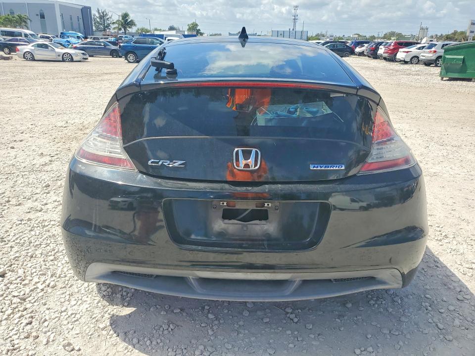 2011 Honda Cr-z VIN JHMZF1D65BS002617 COPART salvage auction — FRONT END, FL - CERT OF TITLE SLVG REBUILDABLE, sold $275 on 2026-07-31 (photo 6)