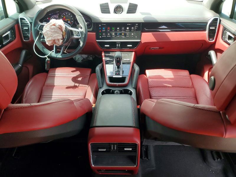 2023 Porsche Cayenne VIN WP1AA2AY6PDA06517 COPART salvage auction — FRONT END, Tx - Salvage Vehicle Title, sold $26,250 on 2026-07-02 (photo 8)