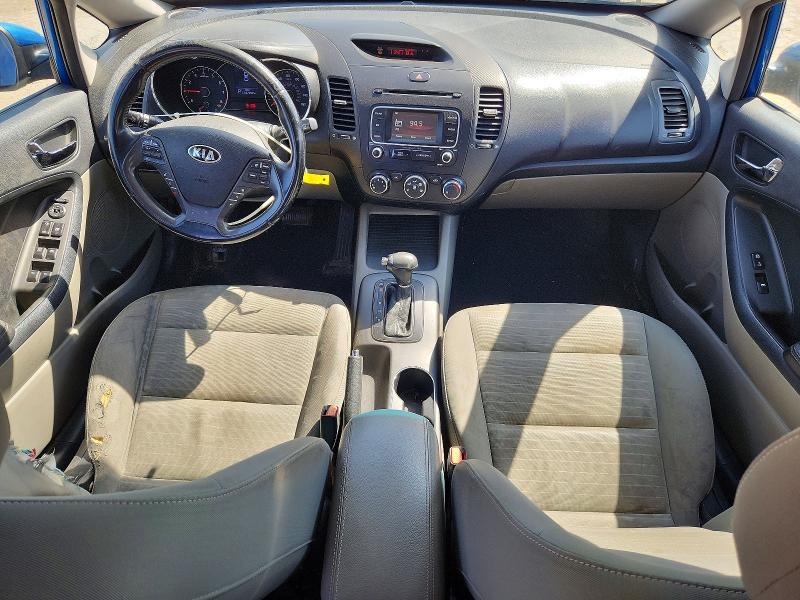 2015 Kia Forte VIN KNAFX5A83F5370925 COPART salvage auction — REAR END, Id - Salvage Certificate Of Title, sold $225 on 2026-07-27 (photo 8)