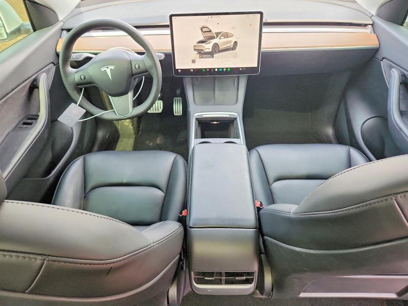2022 Tesla Model y VIN 7SAYGDEF5NF454114 COPART salvage auction — REAR END, Il - Salvage Certificate, sold $11,700 on 2026-07-17 (photo 8)