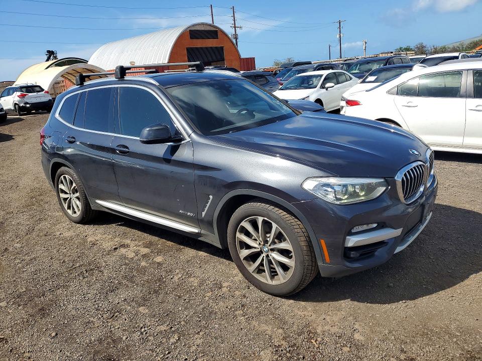 2018 BMW X3 VIN 5UXTR9C58JLD61945 COPART salvage auction — REAR END, Hi - Certificate Of Salvage, sold $5,600 on 2026-07-13 (photo 4)
