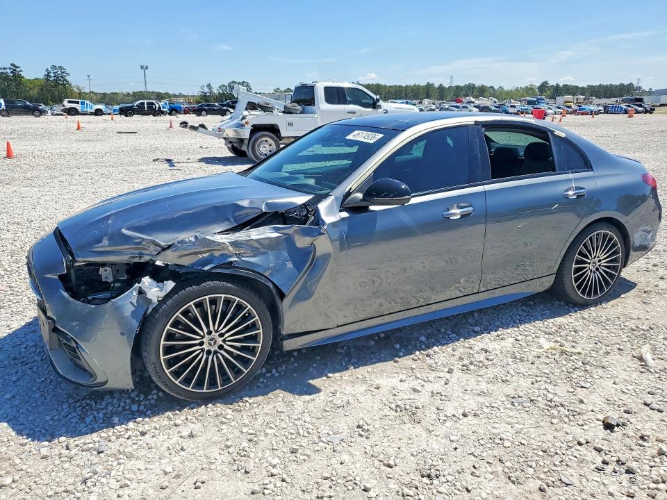 2024 Mercedes-benz C-klasse VIN W1KAF4GB6RR202048 COPART salvage auction — FRONT END, Tx - Certificate Of Title, sold $22,700 on 2026-07-07 (photo 1)