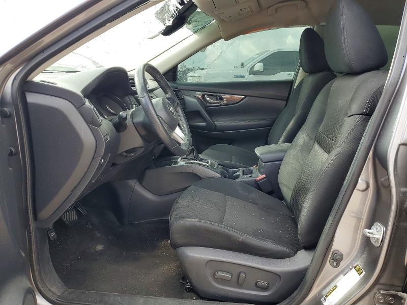 2019 Nissan Rogue VIN KNMAT2MV3KP502055 COPART salvage auction — ROLLOVER, Tx - Salvage Vehicle Title, sold $1,400 on 2026-07-10 (photo 7)