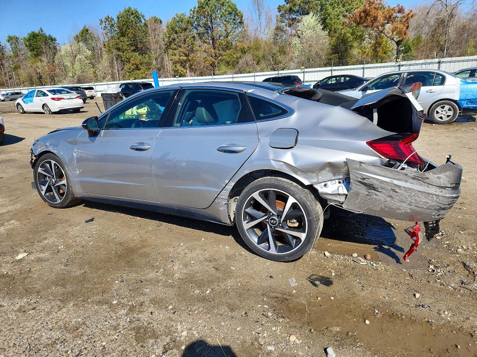 2022 Hyundai Sonata VIN 5NPEJ4J29NH136812 COPART salvage auction — ALL OVER, Va - Cert Of Title - Salvage (P), sold $2,350 on 2026-07-09 (photo 2)