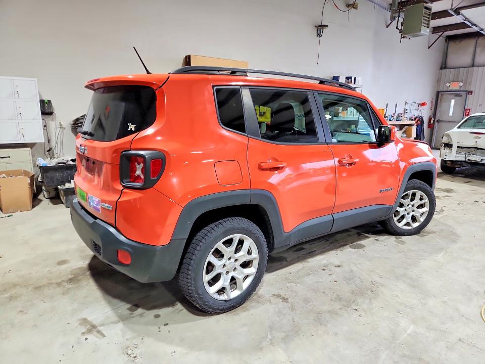 2015 Jeep Renegade VIN ZACCJBBTXFPC05065 COPART salvage auction — FRONT END, Md - Cert Of Salvage > 75% Damage, sold $700 on 2026-07-10 (photo 3)