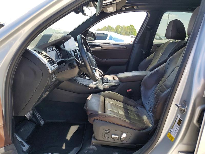 2019 BMW X3 VIN 5UXTR7C53KLE94361 COPART salvage auction — FRONT END, Tx - Certificate Of Title, sold $5,200 on 2026-08-20 (photo 7)