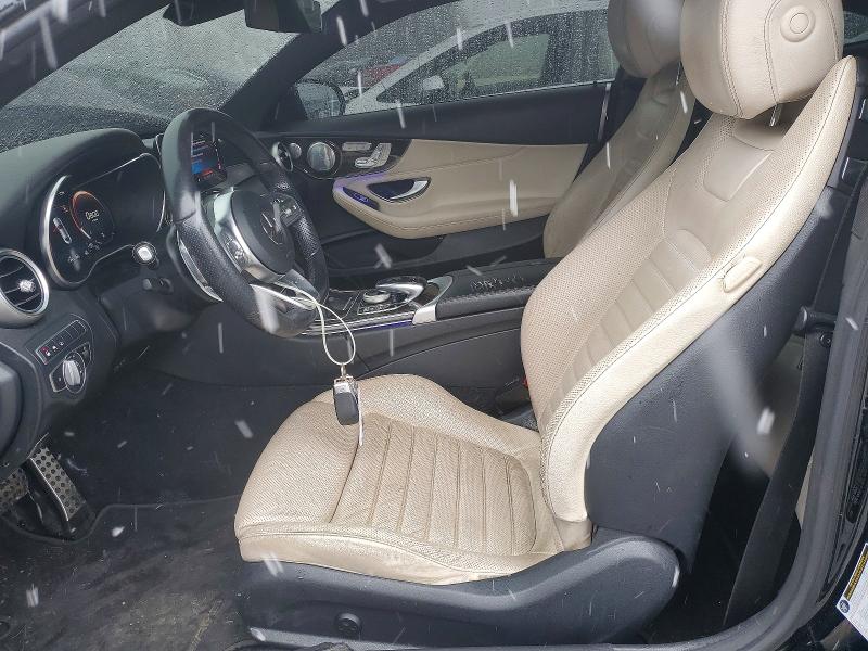2021 Mercedes-benz C-klasse VIN W1KWJ8DB8MG067045 COPART salvage auction — FRONT END, Md - Cert Of Salvage > 75% Damage, sold $11,900 on 2026-07-13 (photo 7)