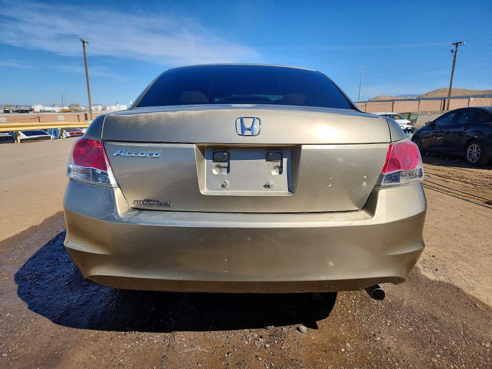 2008 Honda Accord VIN JHMCP26388C048361 COPART salvage auction — FRONT END, Nm - Cert Of Title-Salvage, sold $550 on 2026-07-16 (photo 6)