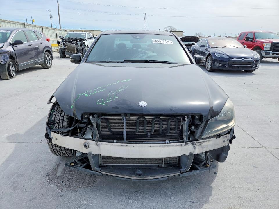 2012 Mercedes-benz C-klasse VIN WDDGF8BB9CR227221 COPART salvage auction — FRONT END, Tx - Salvage Vehicle Title, sold $250 on 2026-07-28 (photo 5)