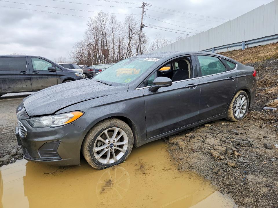 2019 Ford Fusion VIN 3FA6P0LU0KR204715 COPART salvage auction — NORMAL WEAR, Ny - Cert Of Title-Rebuilt Salvage (P), sold $1,200 on 2026-07-02 (photo 1)