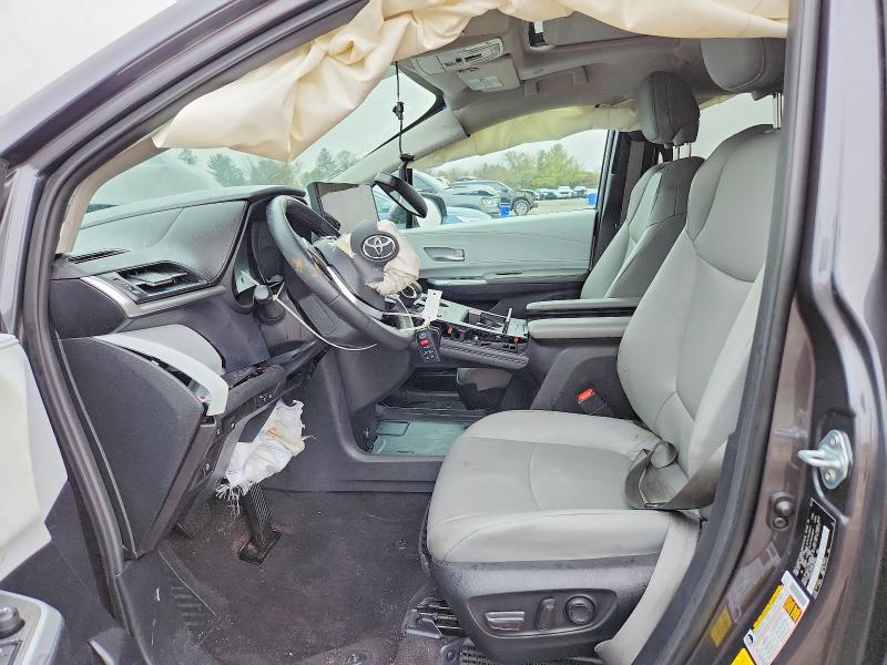 2025 Toyota Sienna VIN 5TDYSKFC4SS181260 COPART salvage auction — FRONT END, Pa - Certificate Of Salvage, sold $6,200 on 2026-07-14 (photo 7)